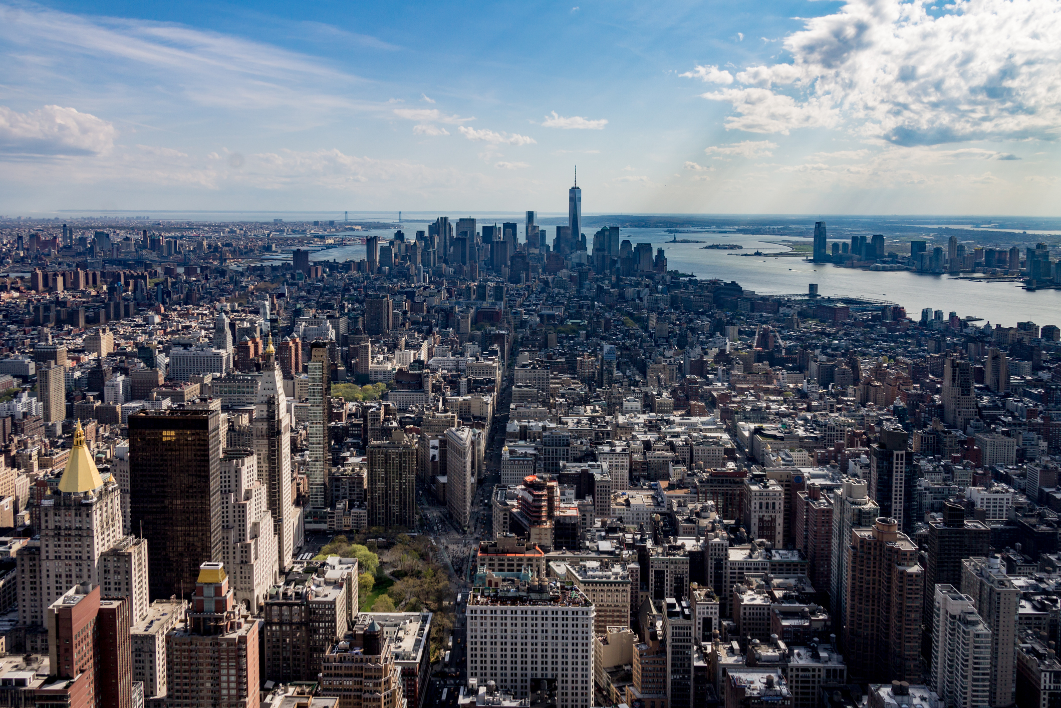 Cityscape of New York City