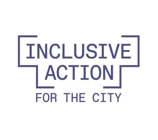 Inclusive action for the city logo